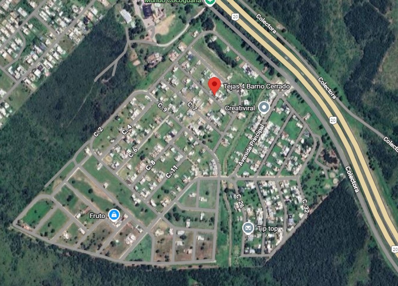 Venta Terreno 608 m2 Barrio Las Tejas 4