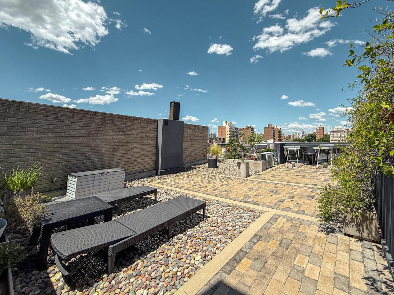 Departamento 2 Dormitorios con Terraza Exclusiva y Cochera