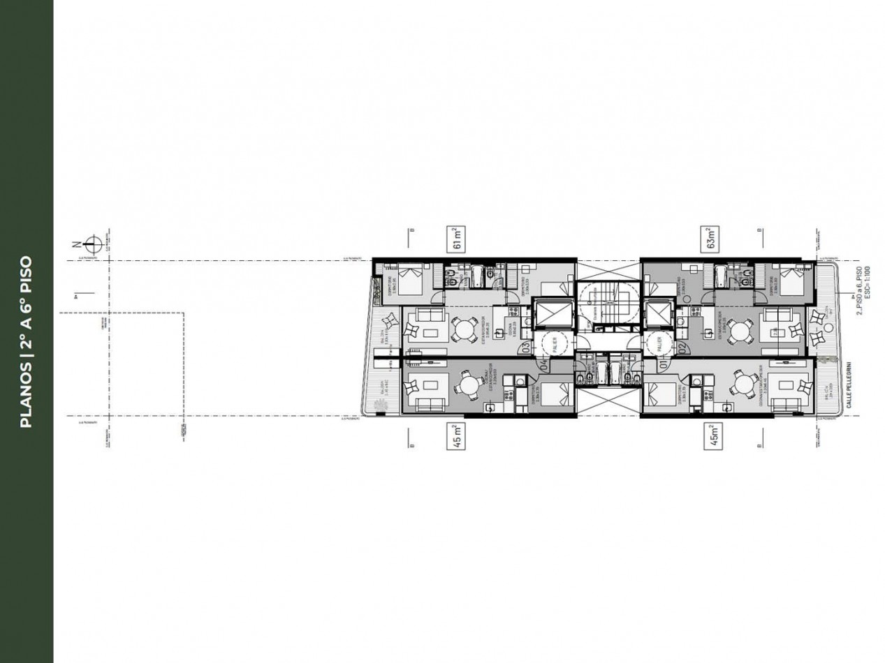Departamento 3 Dormitorios con Amenities Pellegrini 932 