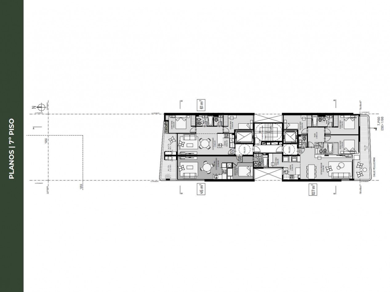 Departamento 3 Dormitorios con Amenities Pellegrini 932 