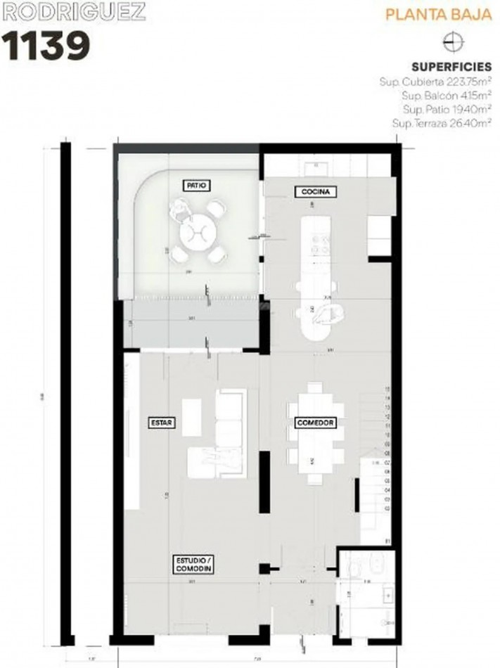 Casa 3 Dormitorios con Pileta y Quicho Rodriguez 1100