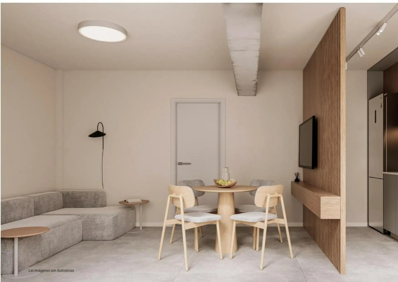 Departamento 2 Dormitorios con Patio San Juan 900