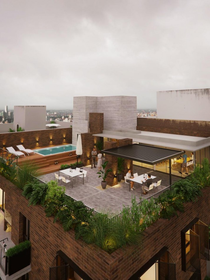 Monoambiente con Balcon y Amenities Dorrego 1400