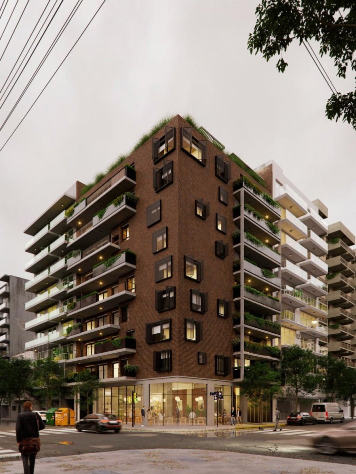 Monoambiente con Balcon y Amenities Dorrego 1400