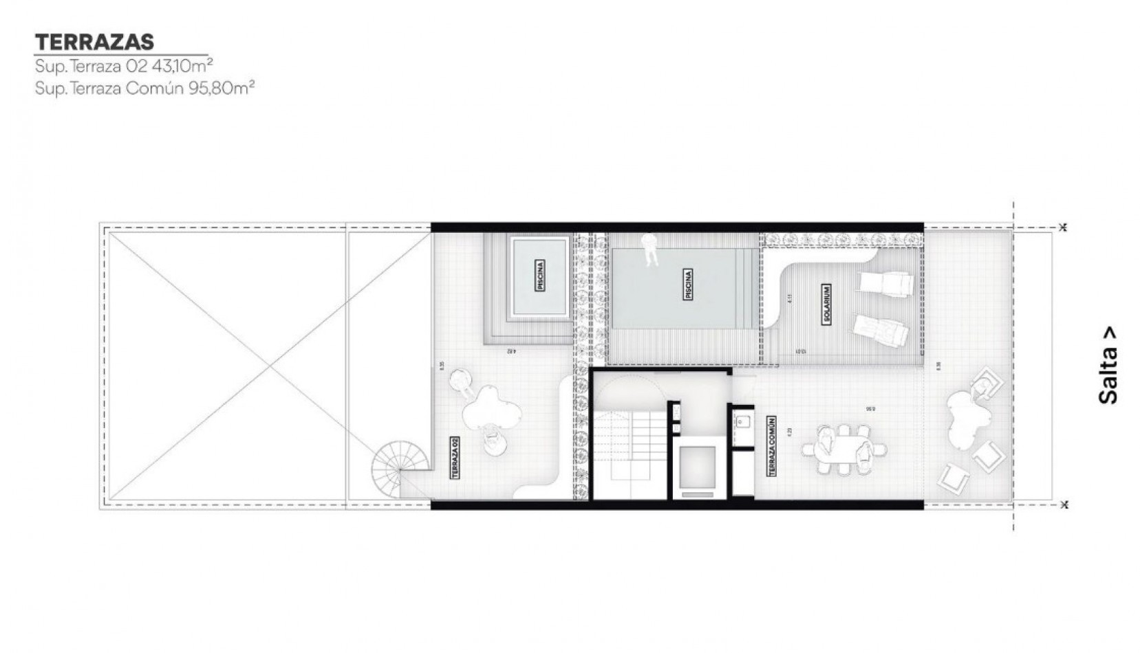 Departamento 2 Dormitorios con Amenities Salta 2020
