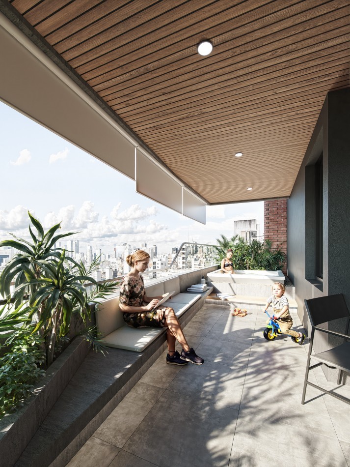 Departamento 1 Dormitorio con Amenities Abasto Ituzaingo 1800