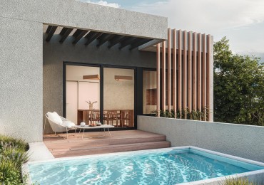 Casa 3 Dormitorios con Pileta y Terraza Brown 2700